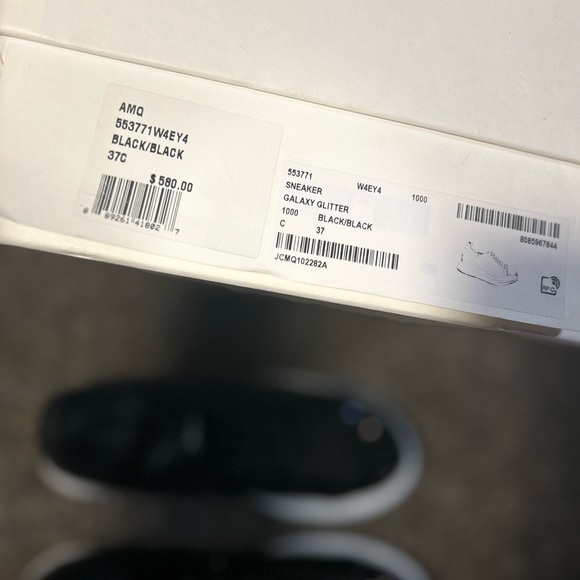 Alexander McQueen Oversized Black Glitter
(Women's) - Picture 9 of 9